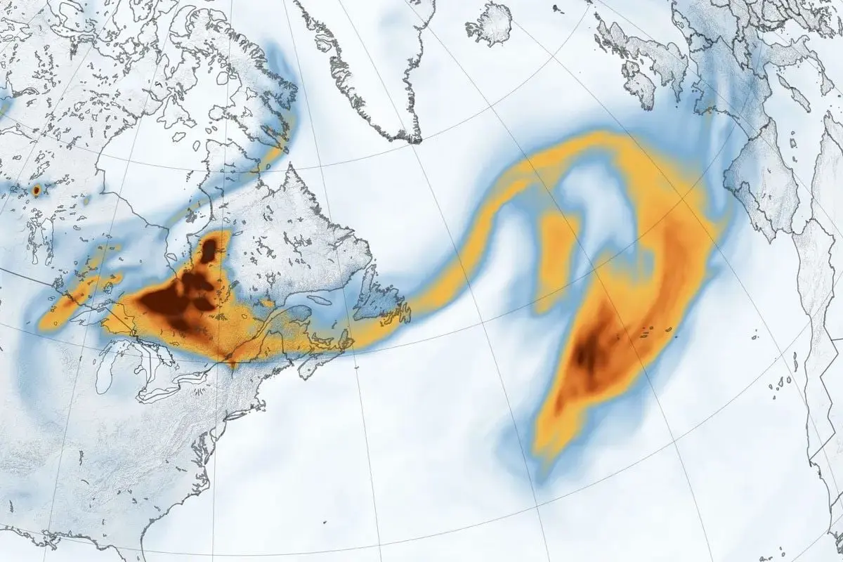 Fumo incendio Canada: l’emergenza ambientale del 2023