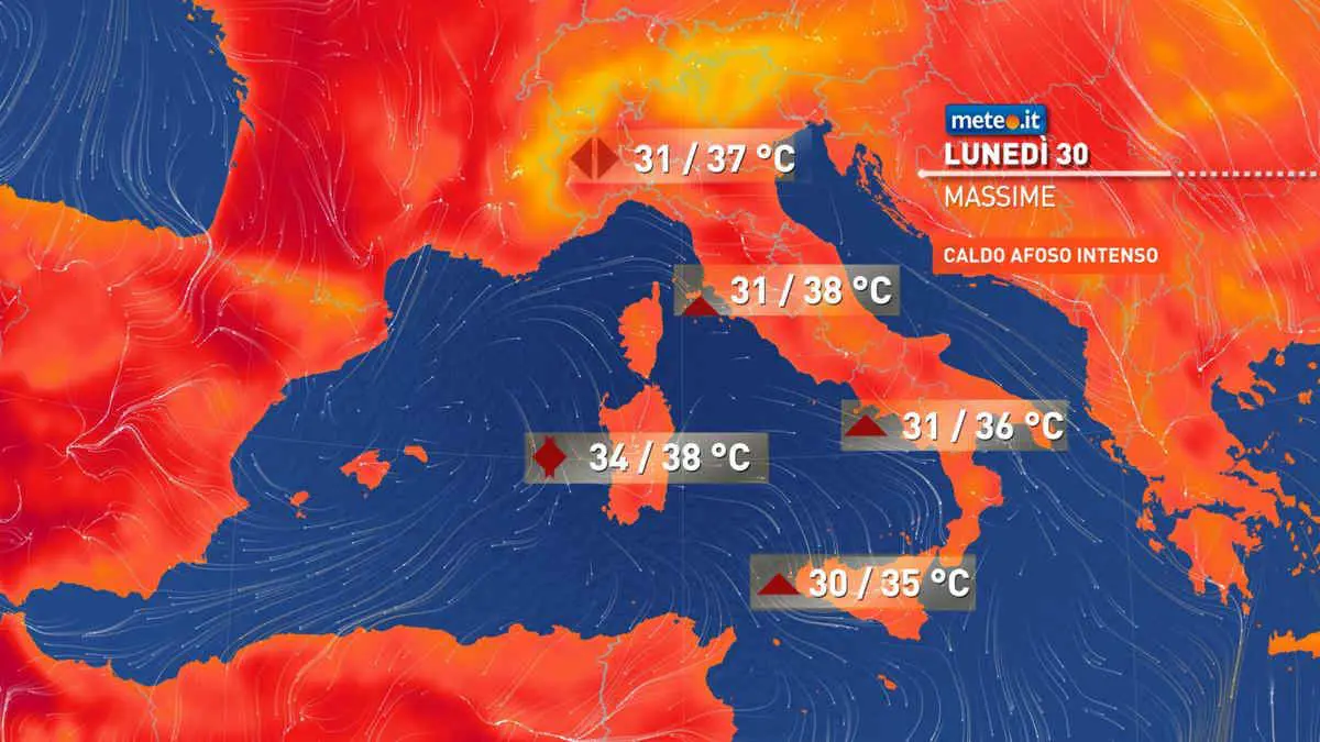 Previsioni Meteo: Arrivo del Caldo Africano in Italia