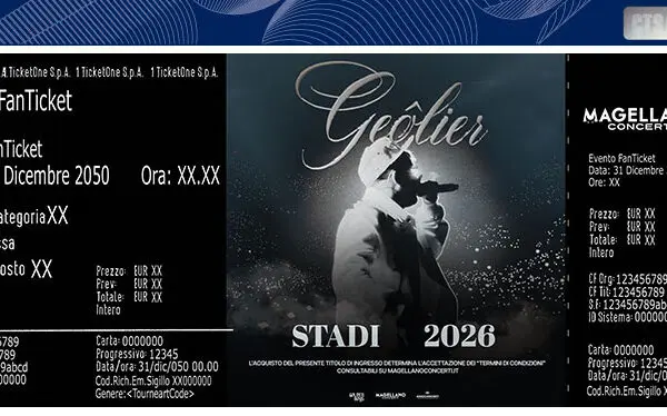 Acquisto Biglietti Per Il Concerto Di Geolier Nel 2026 image 1