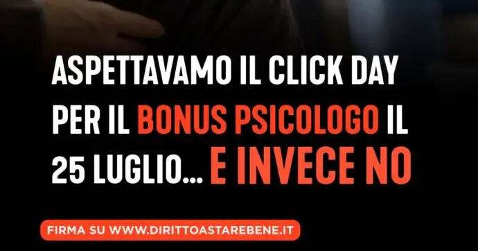 Click Day Bonus Psicologo: Un’Opportunità per il Benessere Mentale