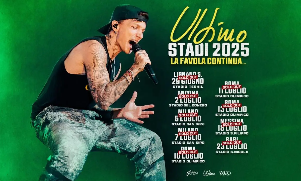 Scaletta Ultimo 2025: I Concerti a Bari e Cosa Aspettarsi