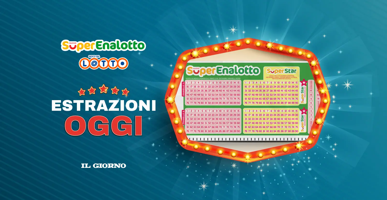 I Risultati del Superenalotto del 29 Luglio 2025
