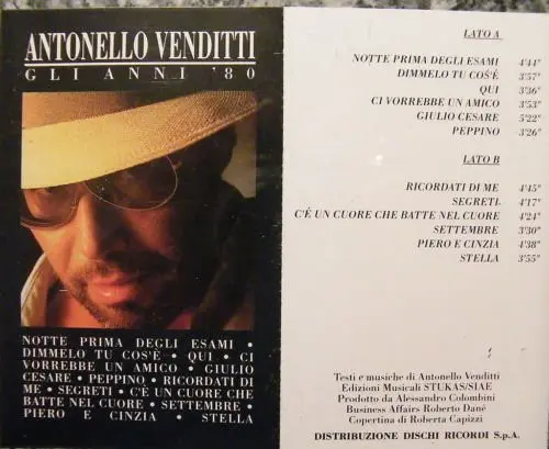 La Strabiliante Carriera di Antonello Venditti
