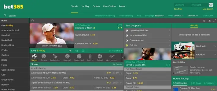 Bet365: Un leader nelle scommesse online