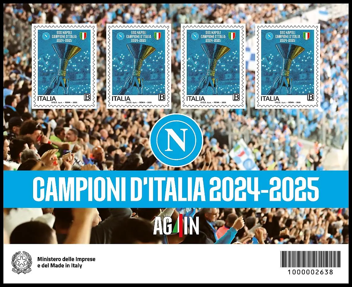 Francobollo Scudetto Napoli 2025: Un Tributo alla Vittoria