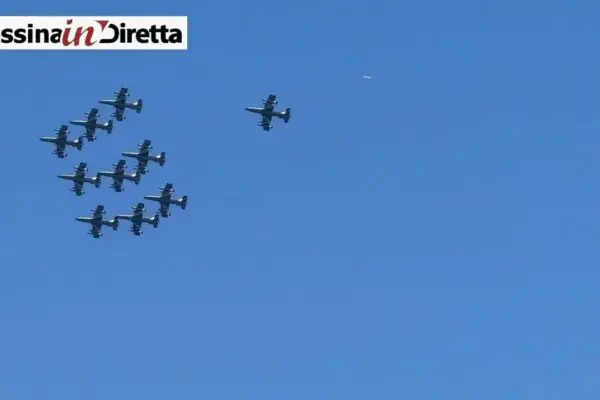 Frecce Tricolori: Spettacolo a Messina nel 2023