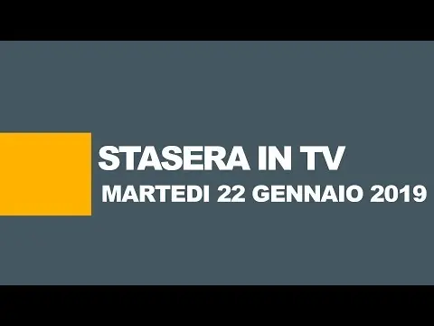 Guida ai programmi: cosa vedere sta sera in TV