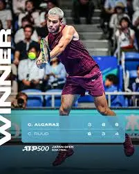 La Rivalità Tra Alcaraz e Ruud nel Tennis: Un’Analisi Attuale