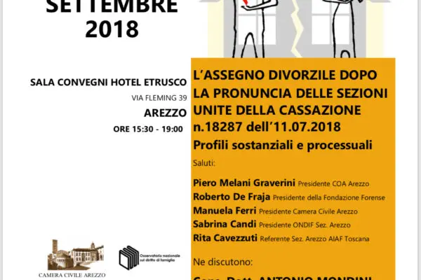 L’importanza dell’Assegno Divorzile nel Diritto Italiano