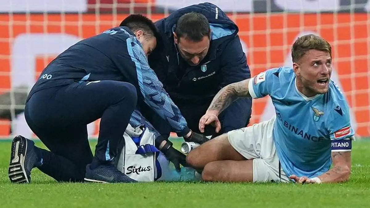 Ciro Immobile e il suo infortunio: cosa significa per la Lazio