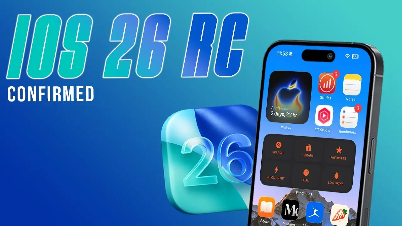 Tutto su iOS 26 RC: Novità e Funzionalità