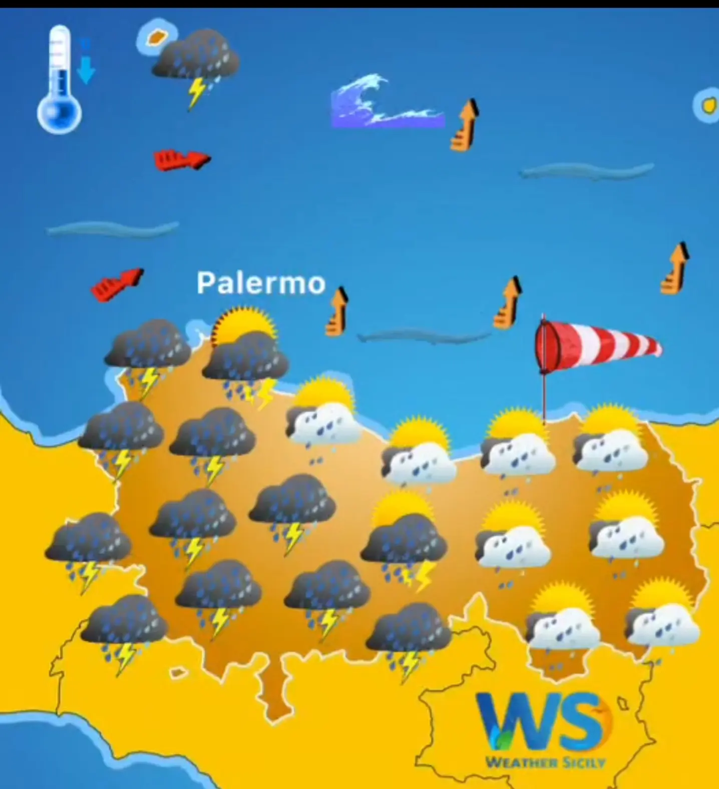 Previsioni Meteo a Palermo per Oggi: Cosa Aspettarsi