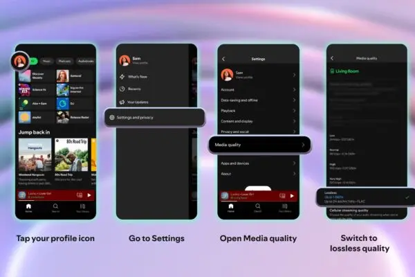 Spotify Introduce la Modalità Lossless: Cosa Aspettarsi
