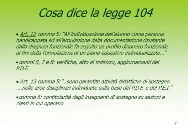 Agevolazioni e Benefici della Legge 104