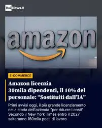 Amazon ai Ferri Corti: I Licenziamenti in Corso