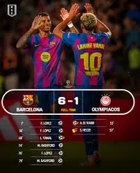 Analisi della Partita: Barcellona vs Olympiacos
