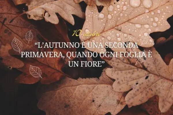 Buongiorno 10 Ottobre 2025: Un Giorno da Ricordare