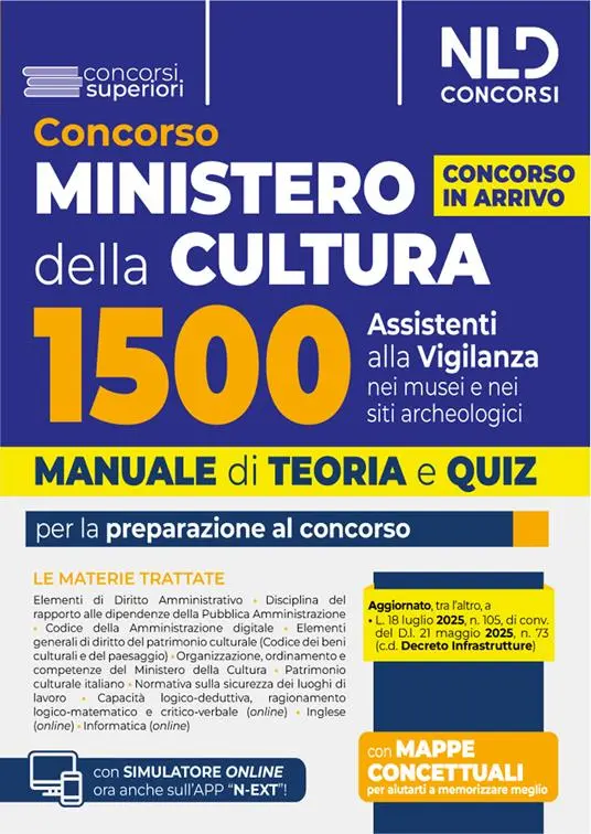 Tutto sul Concorso Ministero della Cultura 2023 image 1