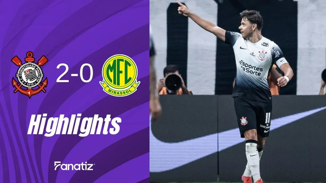 Corinthians e Mirassol: in campo per la Coppa del Brasile