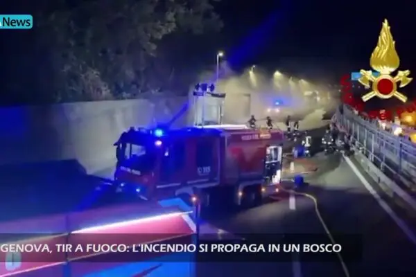 Incendio devastante a Genova: cosa è successo