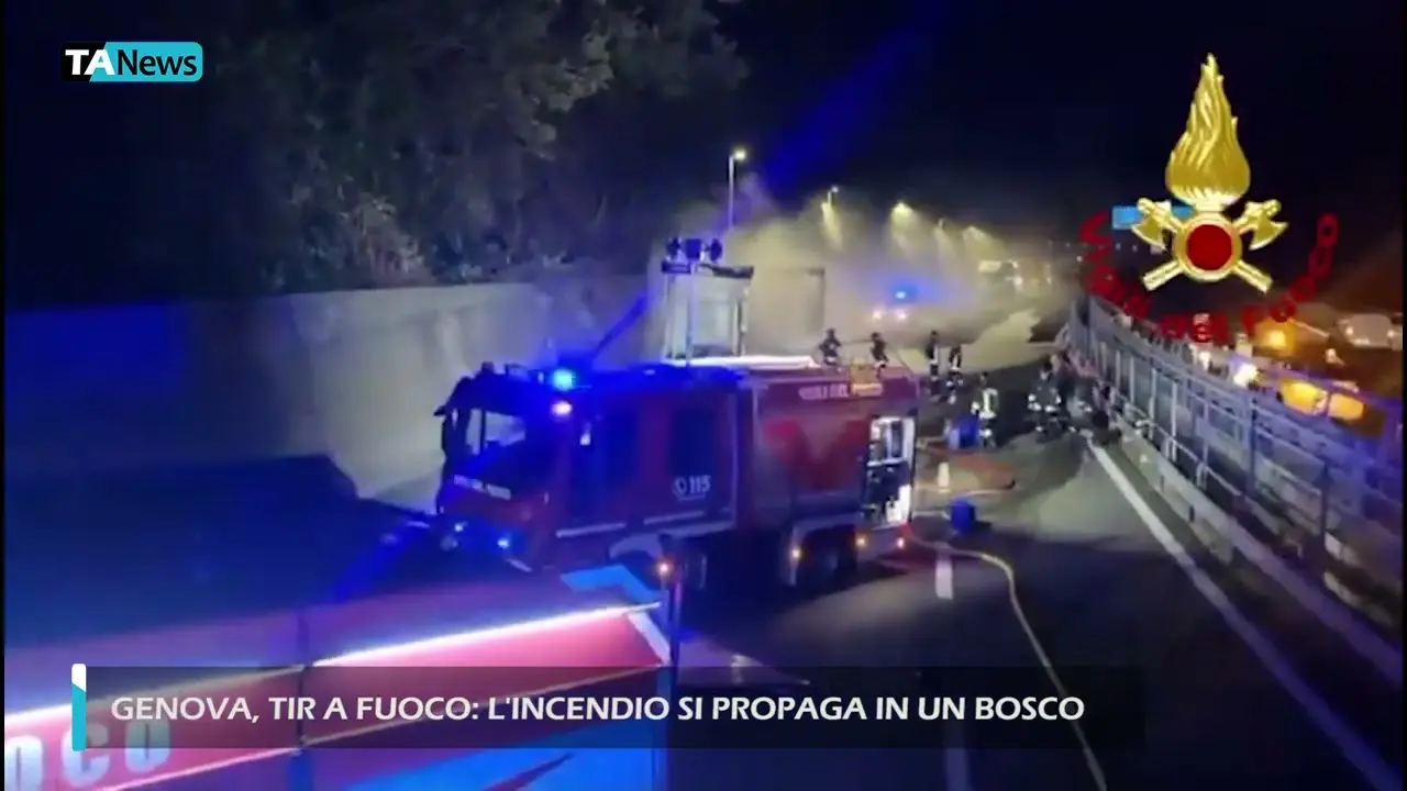 Incendio devastante a Genova: cosa è successo