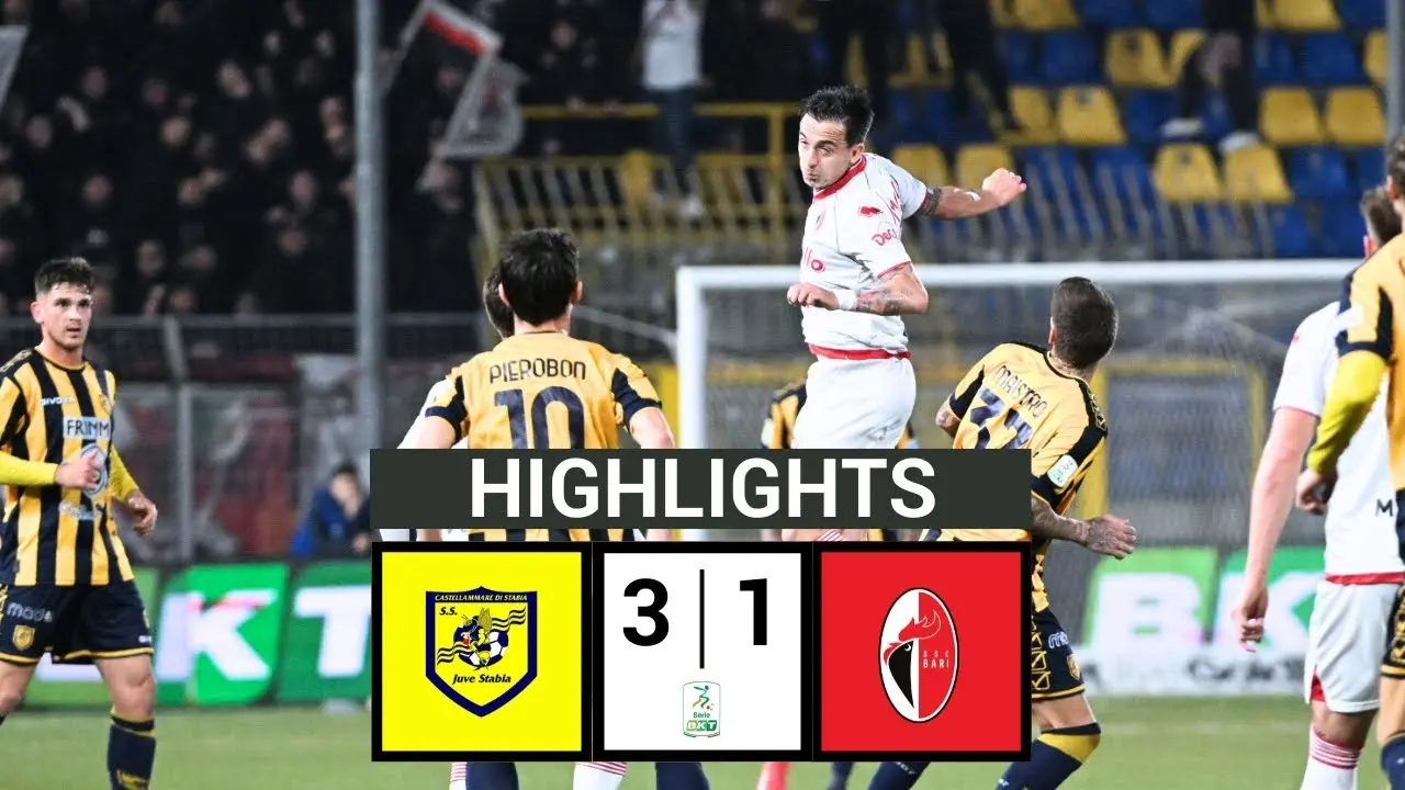 Juve Stabia Affronta Bari: Resoconto della Partita