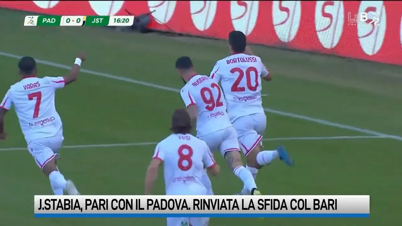 Juve Stabia vs Bari: Partita Rinviata, Tutti i Dettagli