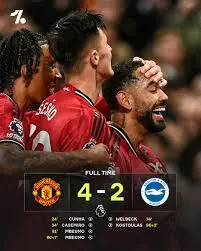 Manchester United contro Brighton & Hove Albion: Analisi della Partita