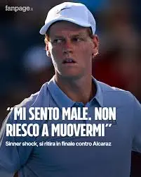 Sinner si ritira: Un importante passo nella carriera del tennista