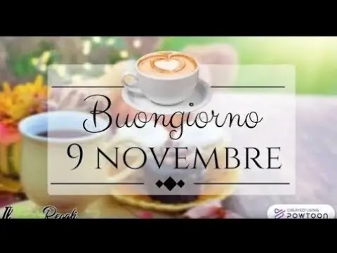 Buona Domenica 9 Novembre: Significato e Celebrazioni