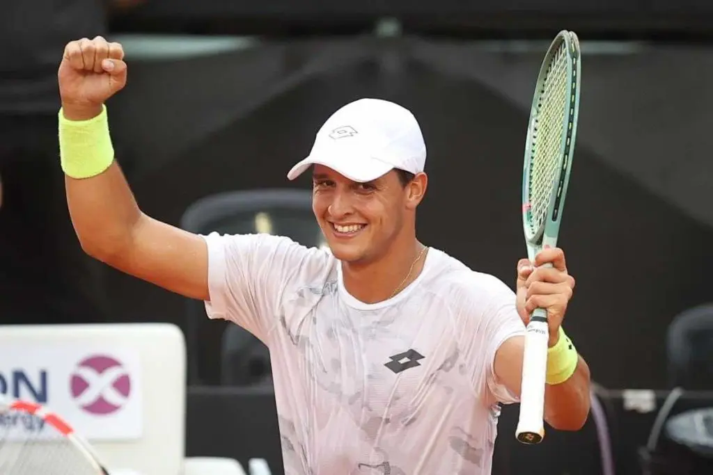 L’evoluzione di Darderi nel tennis italiano