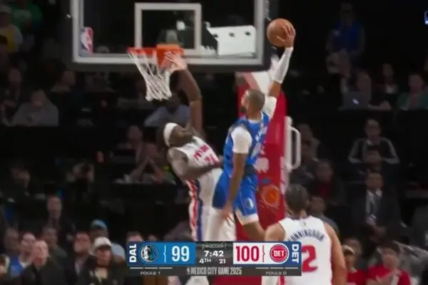 Pistons e Mavericks: Una partità da ricordare
