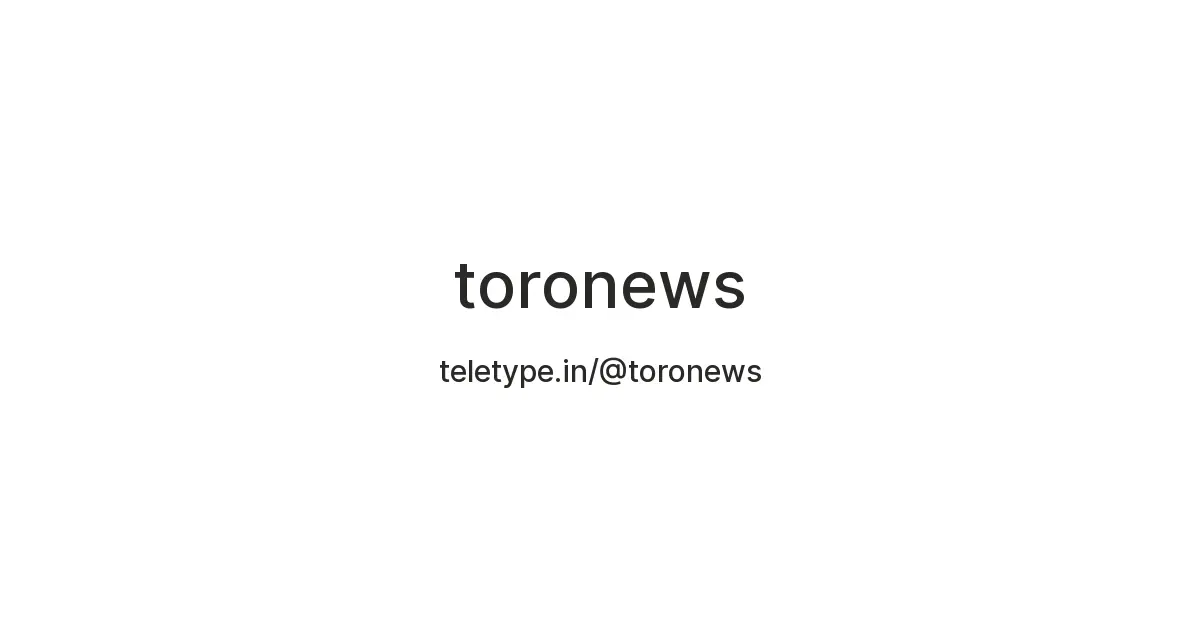 Tutte le Ultime Notizie da Toronews image 1