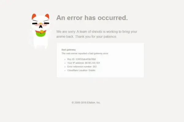 Problemi Recenti di Accesso a Crunchyroll image 1