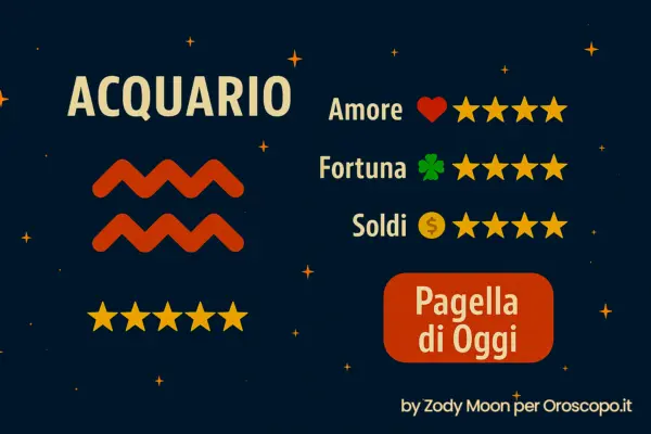 Oroscopo di Oggi: Previsioni per il Segno dell’Acquario