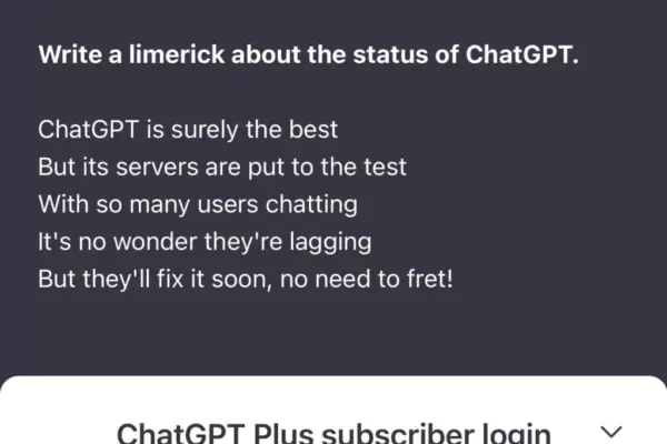 ChatGPT Down: Impatti e Riflessioni sulla Tecnologica AI