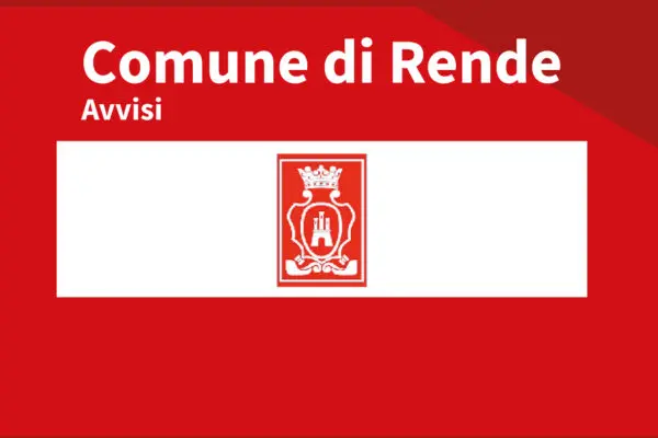 Ultime Novità dal Comune di Rende image 1