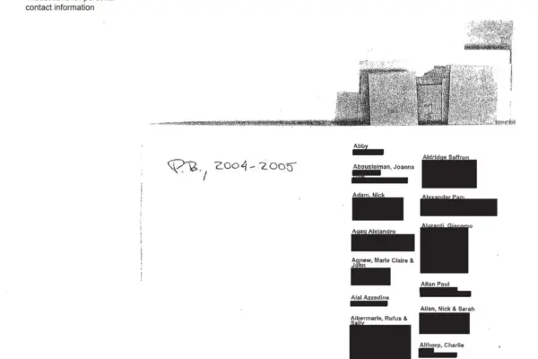 File Epstein PDF: Cosa c’è da sapere