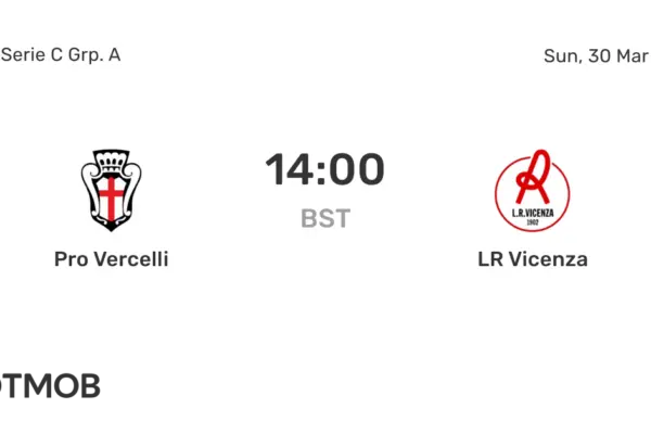 La Rivalità Tra Pro Vercelli e LR Vicenza: Un’Icona del Calcio Italiano