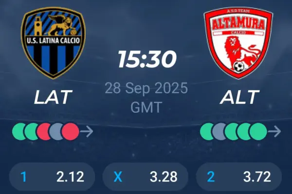 Team Altamura e Latina: Un Confronto nel Campionato