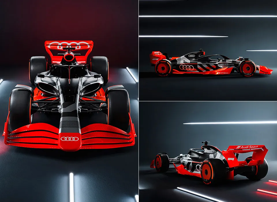 Audi f1: il debutto ufficiale del team in Formula 1