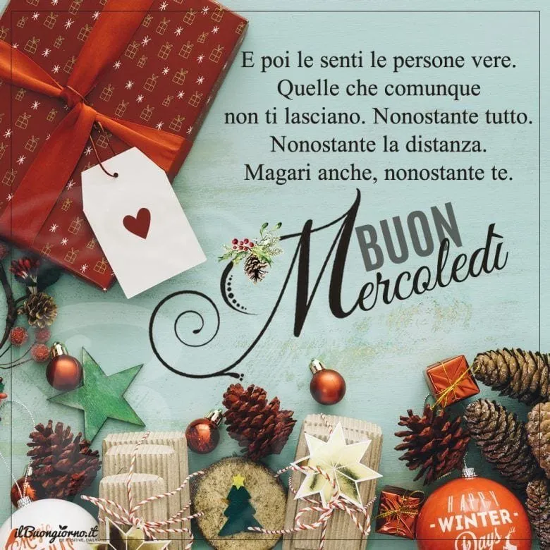 Buon mercoledì 11 marzo