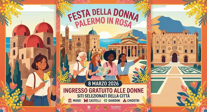 Festa della donna: eventi e iniziative a Palermo e Roma nel 2026