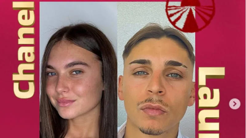 Filippo Laurino e Chanel Totti in Pechino Express