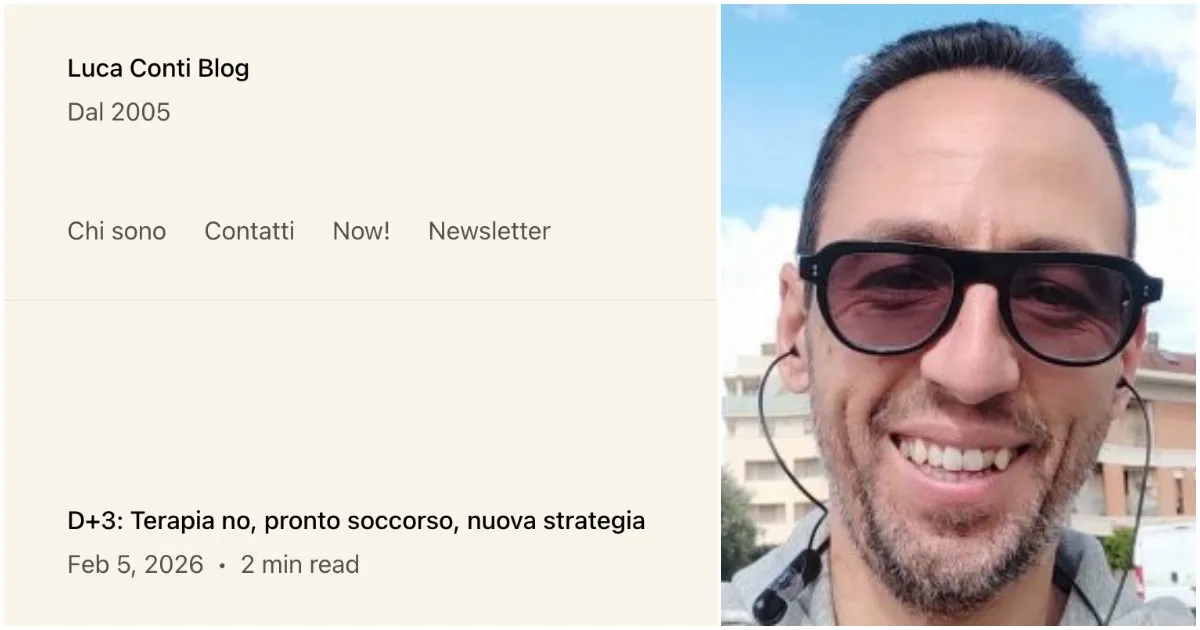 Luca conti: un’icona della comunicazione digitale italiana scompare