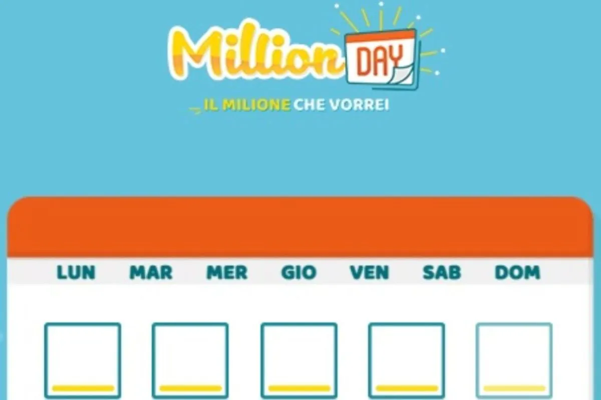Million day: Quali sono i numeri vincenti del del 25 marzo 2026?