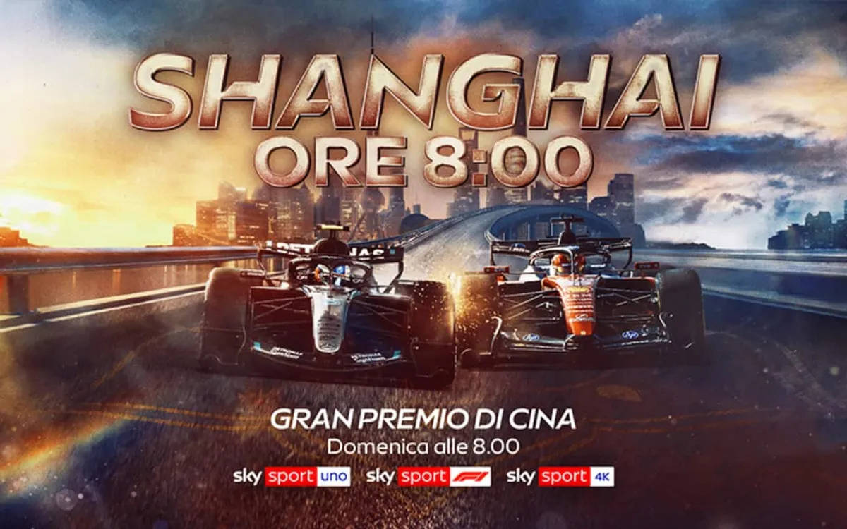 Orari gp cina f1