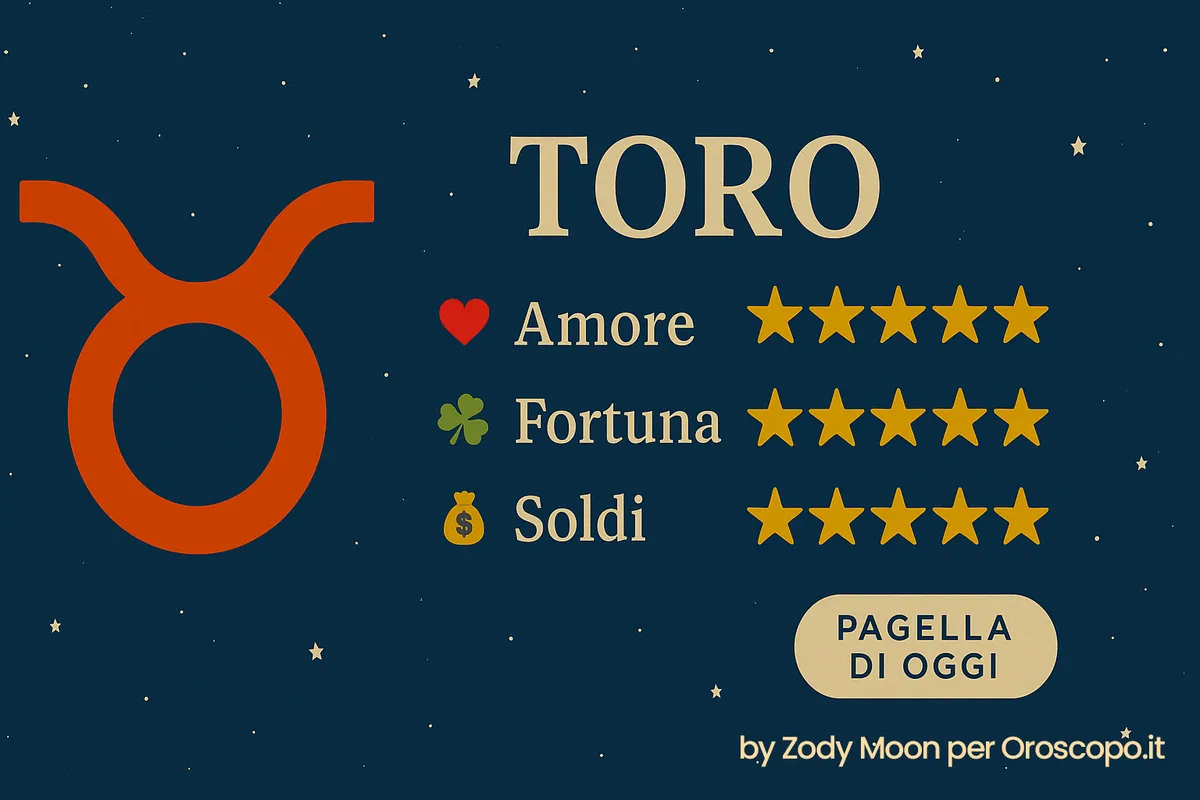 Oroscopo toro: Quali sono le novità dell’ per il 28 marzo 2026?