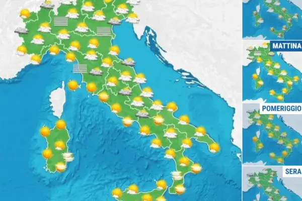 previsioni meteo pasqua pasquetta — IT news