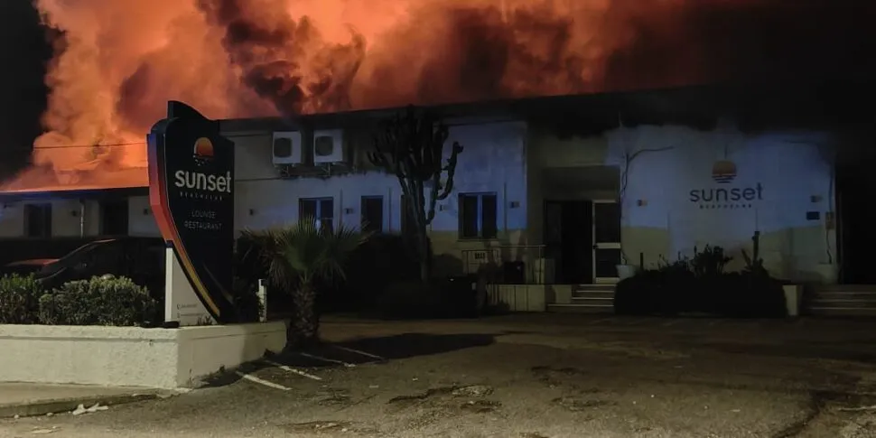 Sunset palmi: Incendio al lido durante la Giornata internazionale della donna
